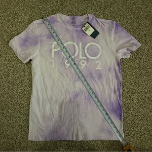Ralph Lauren Purple Tie-Dye Tee